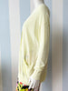 Lichtgeel oversized vest