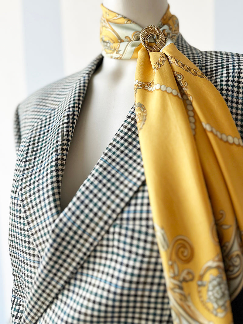 Zijden Grimbergen sjaal