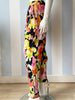 Floral stretchbroek