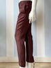 Roodbruine broek