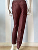 Roodbruine broek