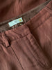Roodbruine broek