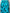 Blauwe floral plissérok