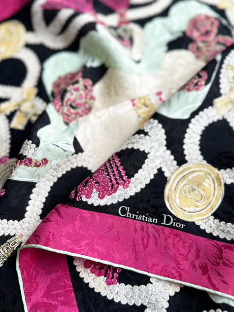 Zijden designer sjaal