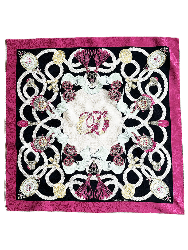 Zijden designer sjaal