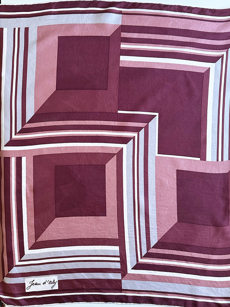 Zijden designer sjaal