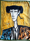 Zijden kunst sjaal