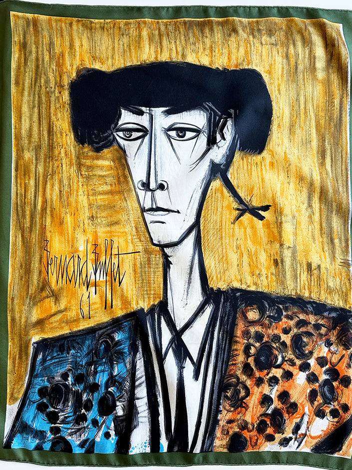 Zijden kunst sjaal