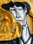 Zijden kunst sjaal