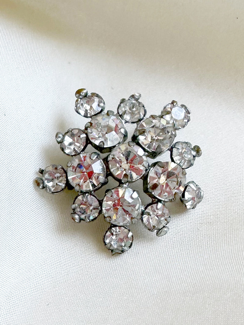 Strass ster broche