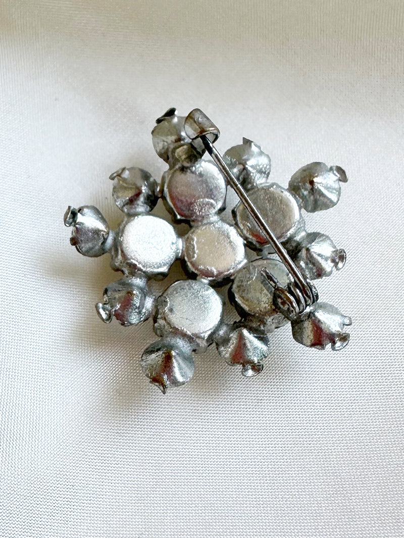 Strass ster broche