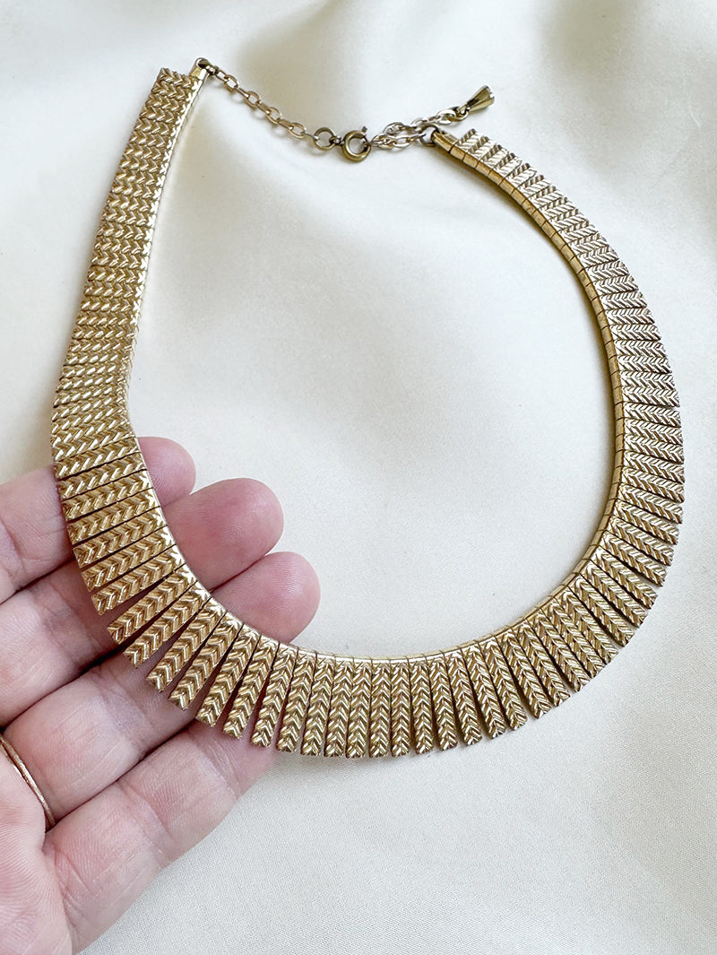 Gouden collier