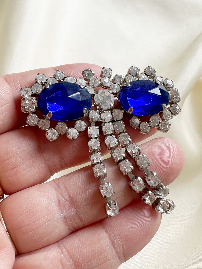 Strass strik broche