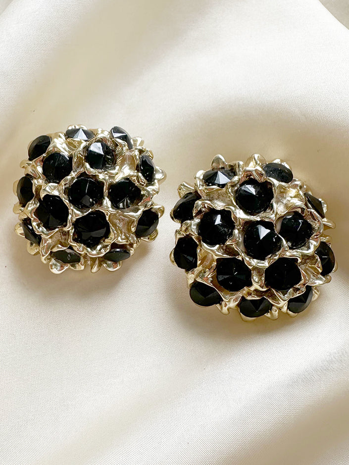 Grote ronde clip oorbellen