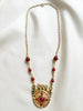 Gouden ketting met grote hanger