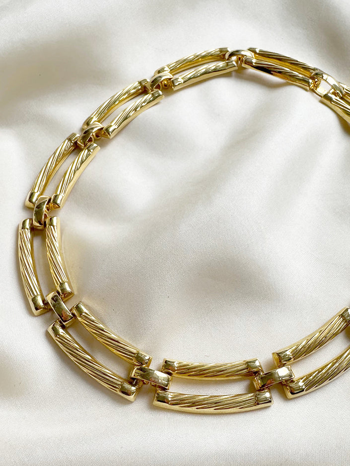 Gouden schakelketting