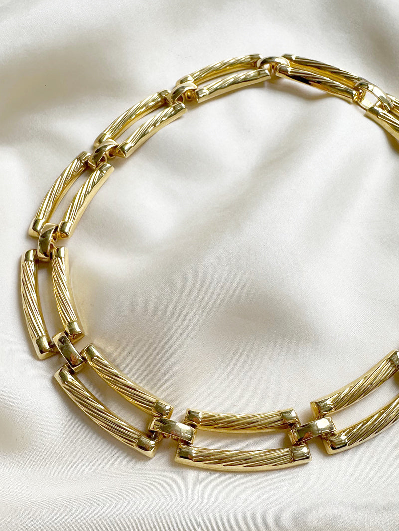 Gouden schakelketting