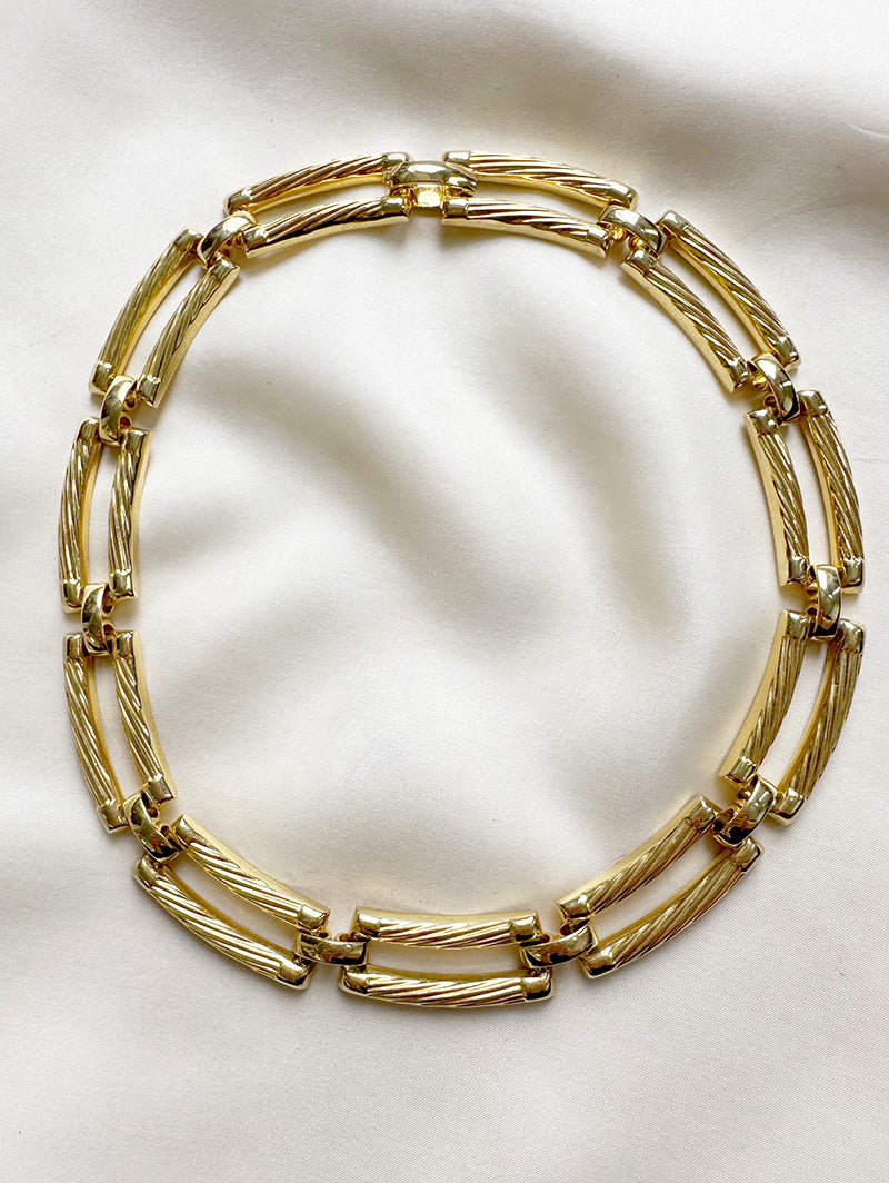 Gouden schakelketting