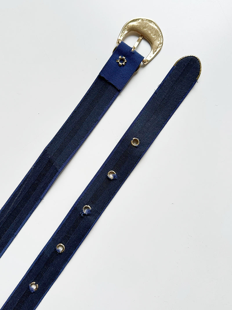 Blauwe riem met anker