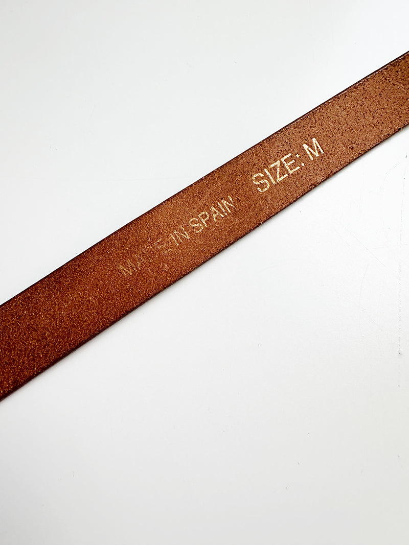 Smalle leren ceintuur
