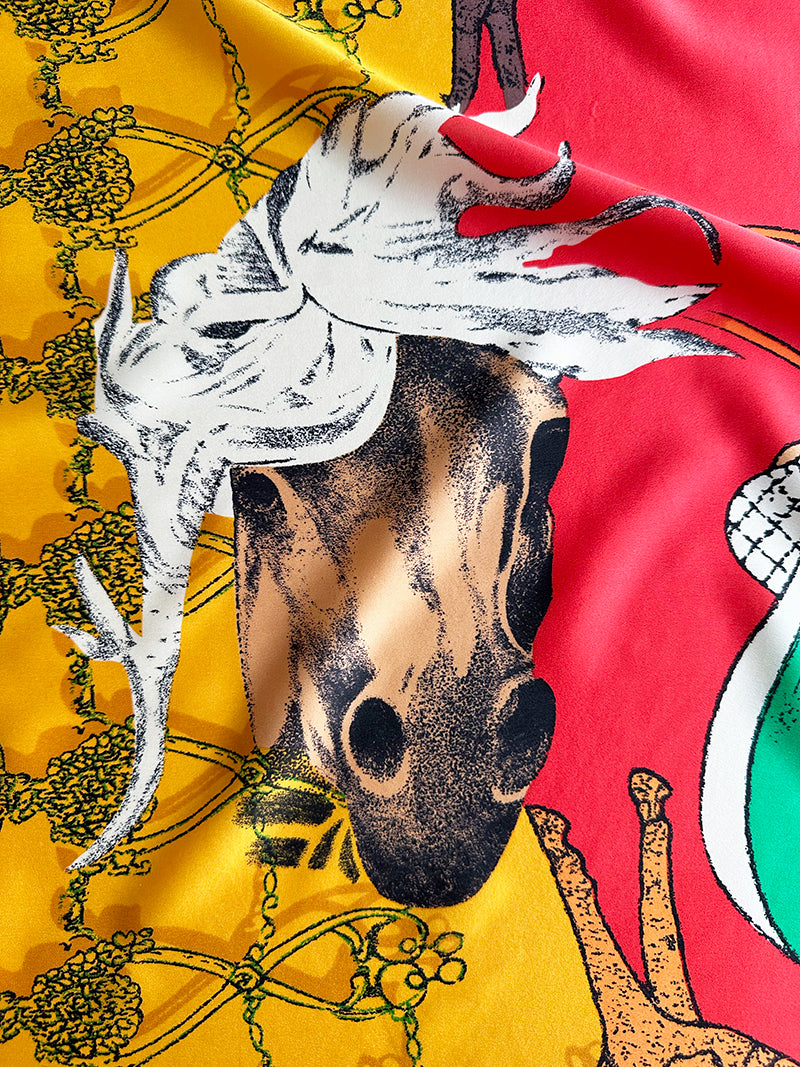 Zijden Mickey Mouse sjaal