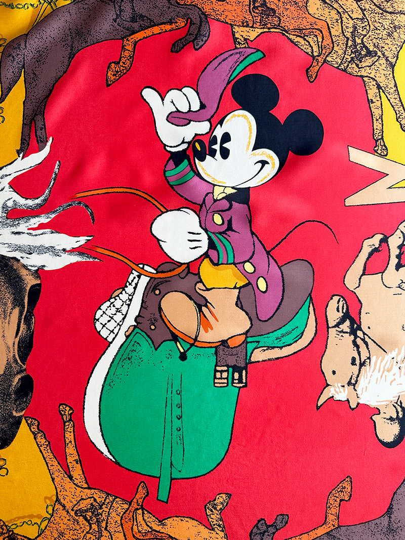 Zijden Mickey Mouse sjaal