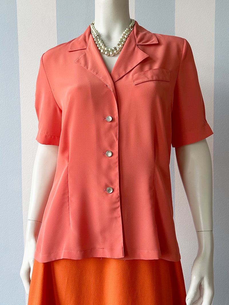 Zalmroze blouse