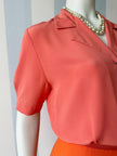 Zalmroze blouse
