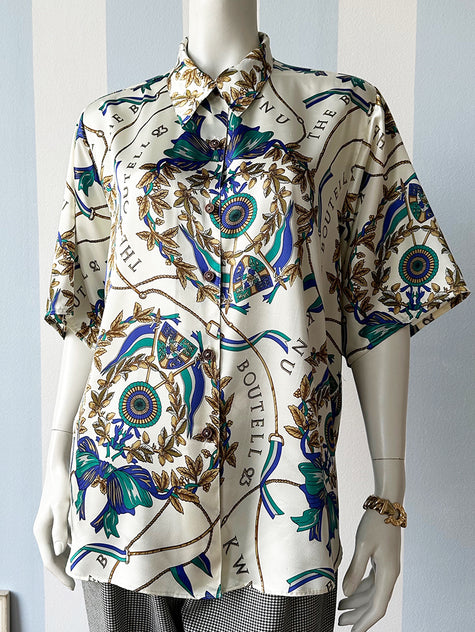 Blouse avec barok dessin