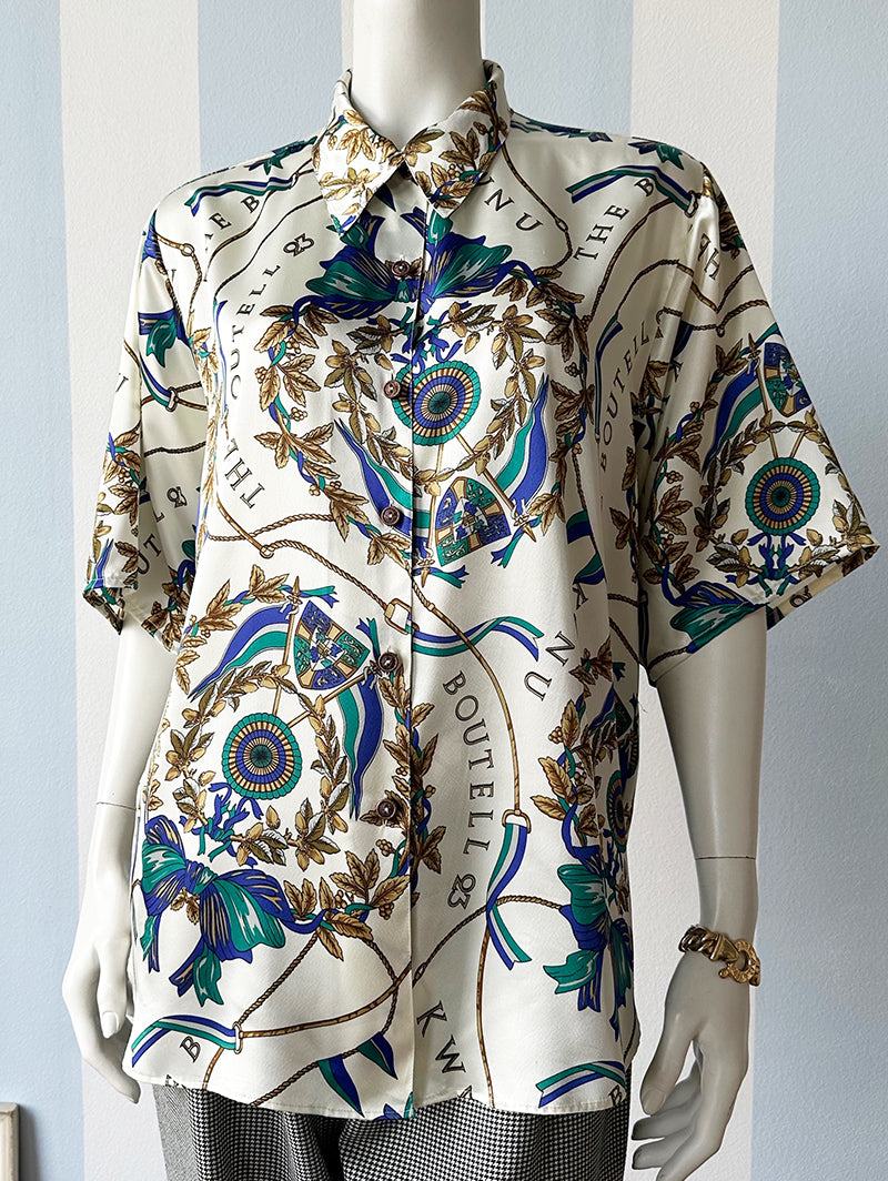 Blouse avec barok dessin