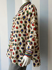 XXL blouse in hippisch thema