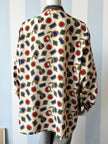 XXL blouse in hippisch thema