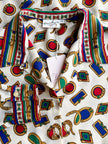 XXL blouse in hippisch thema