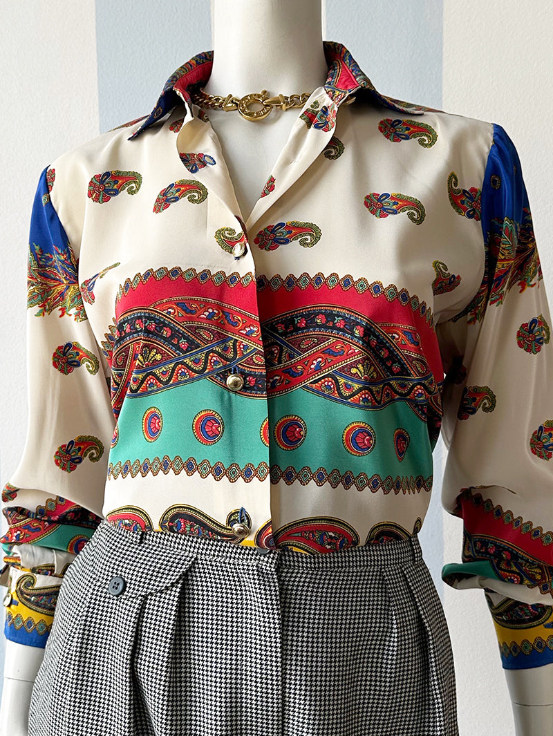 Paisley blouse
