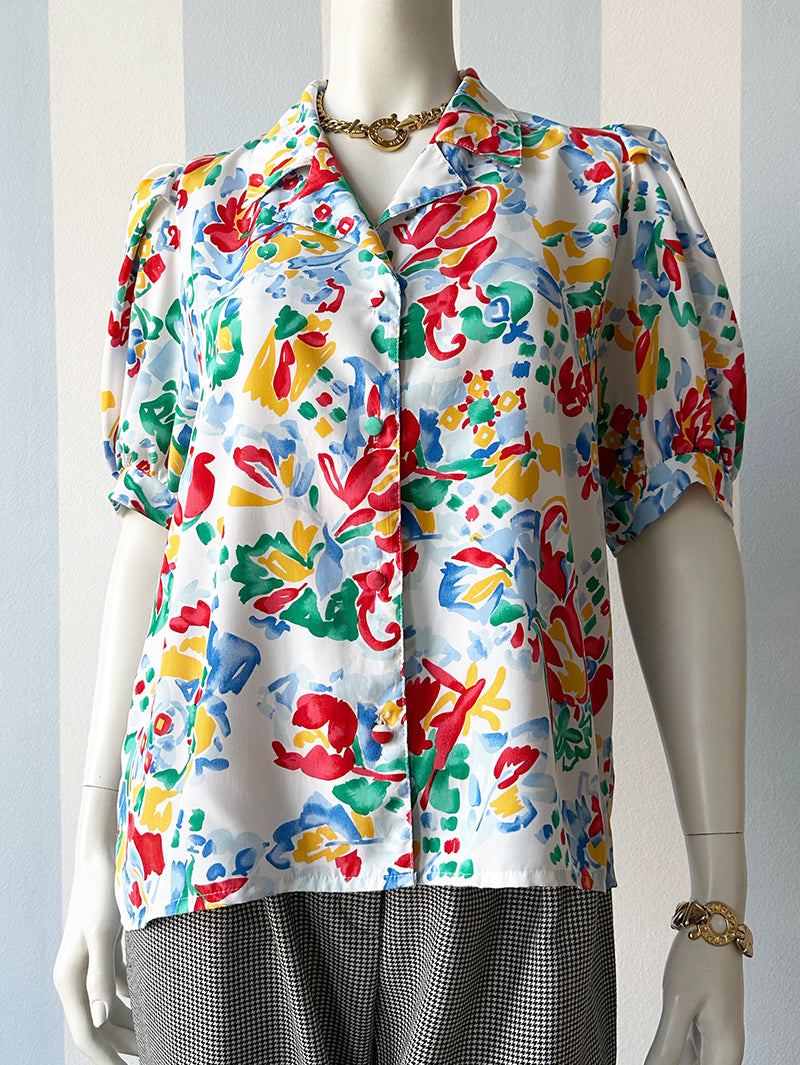 Floral zomerblousje