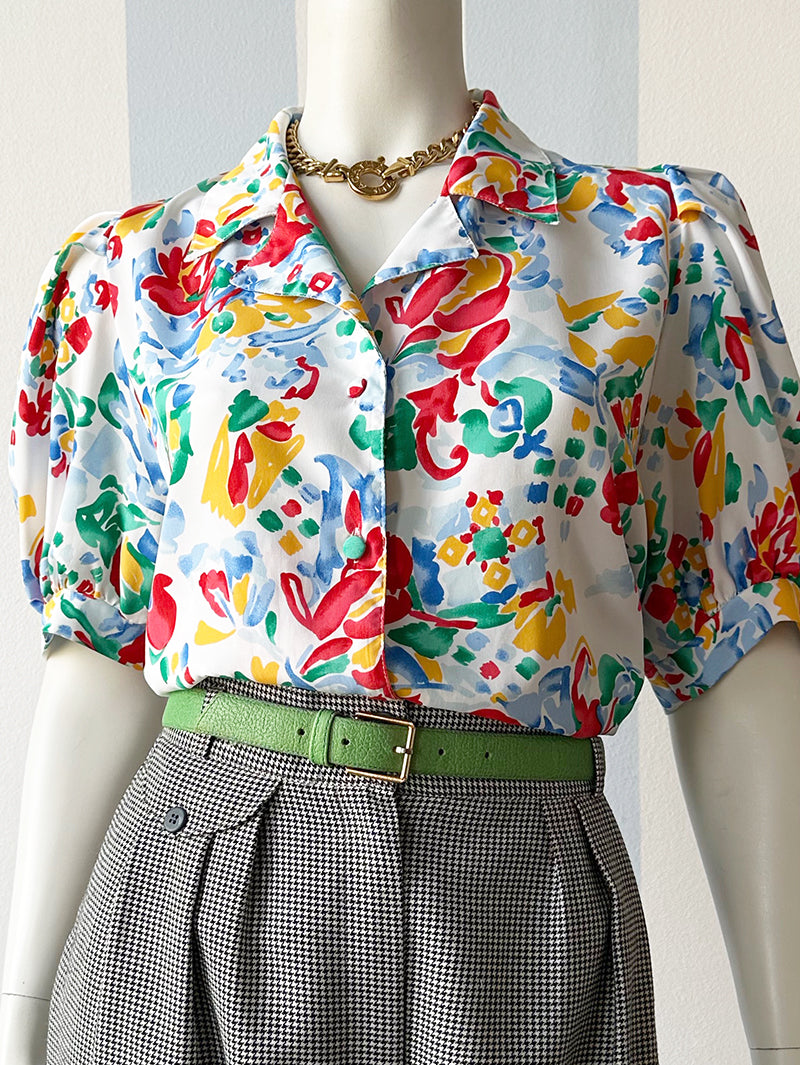 Floral zomerblousje