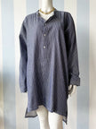 Oversized gestreept vissershemd