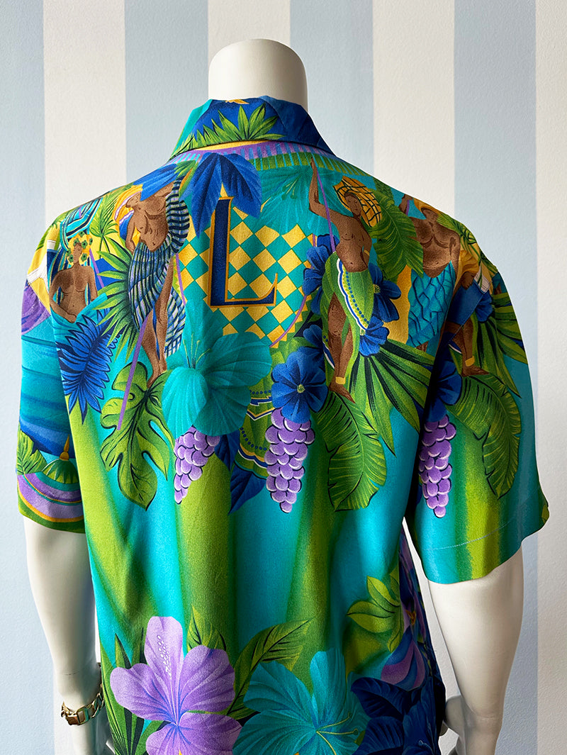 GERESERVEERD Zijden designer blouse