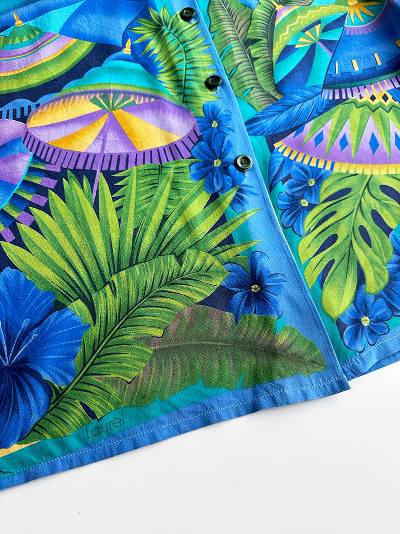 GERESERVEERD Zijden designer blouse