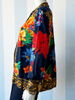 Katoenen blouse met barok dessin