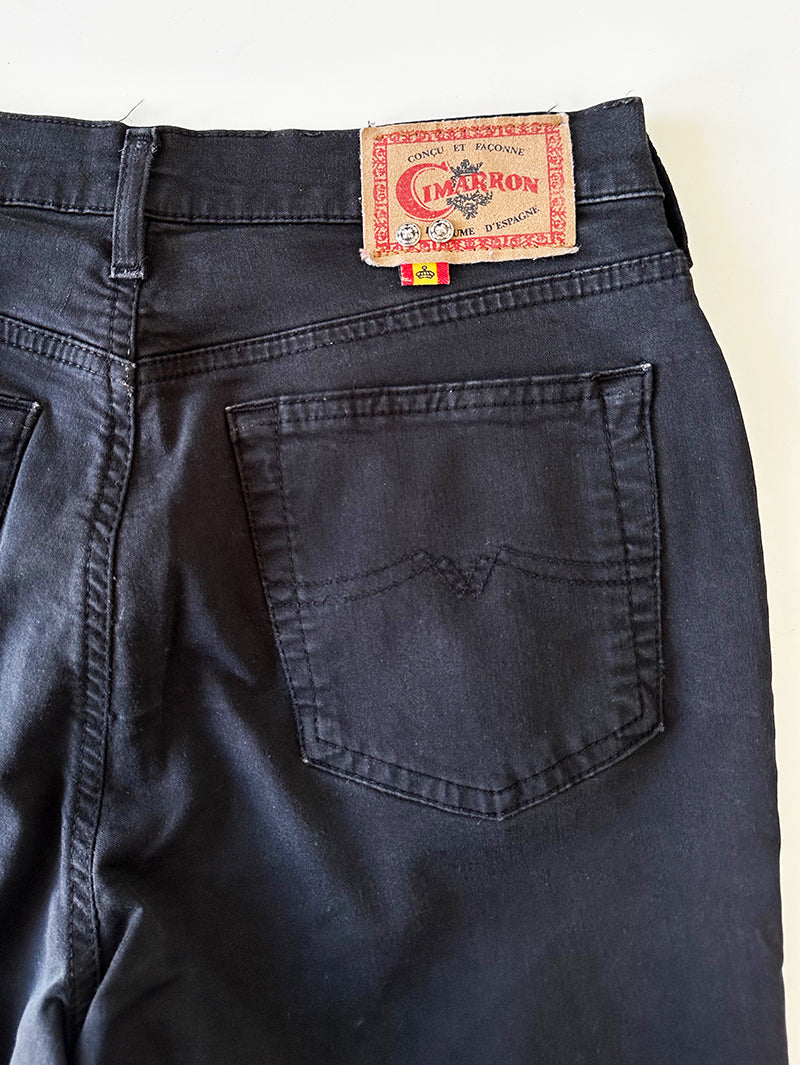 Zwarte stretch jeans