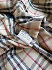Donkerblauwe trenchcoat