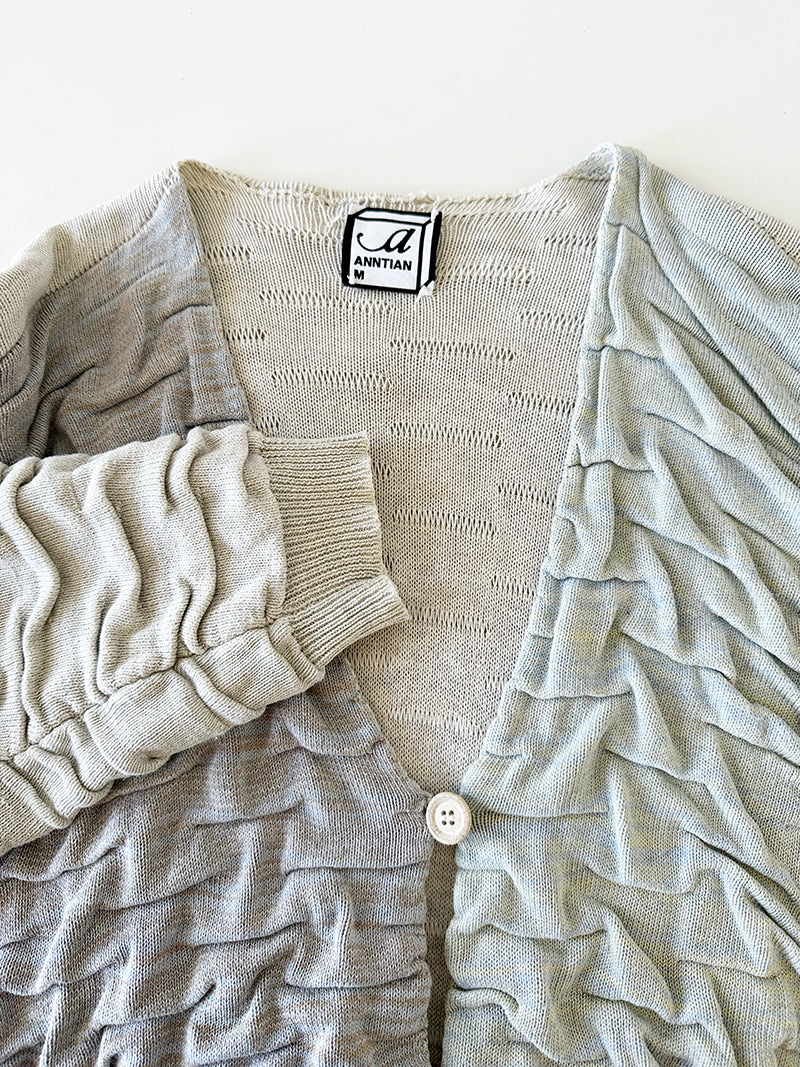 Oversized katoenen designer vest