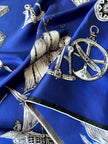 Sjaal in zeevaartthema