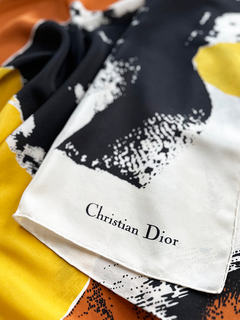 Zijden designer sjaal