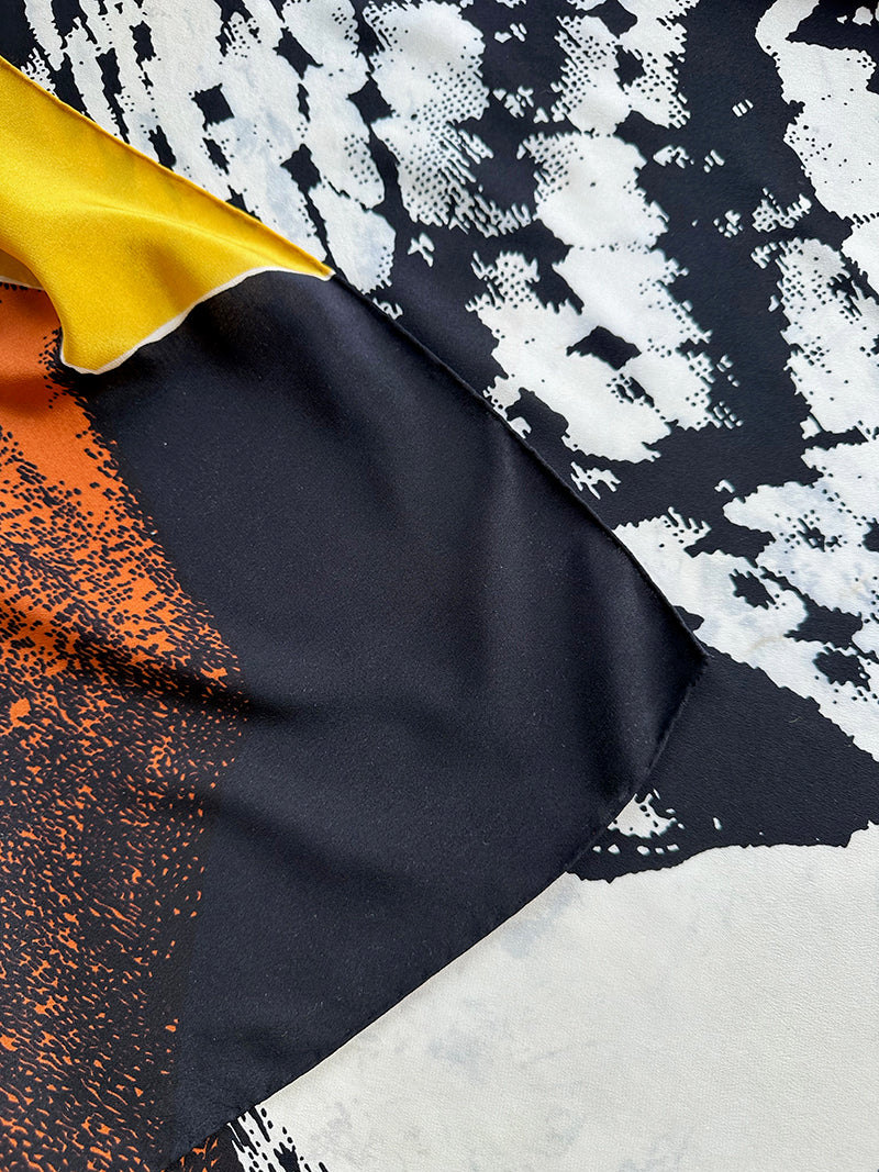 Zijden designer sjaal