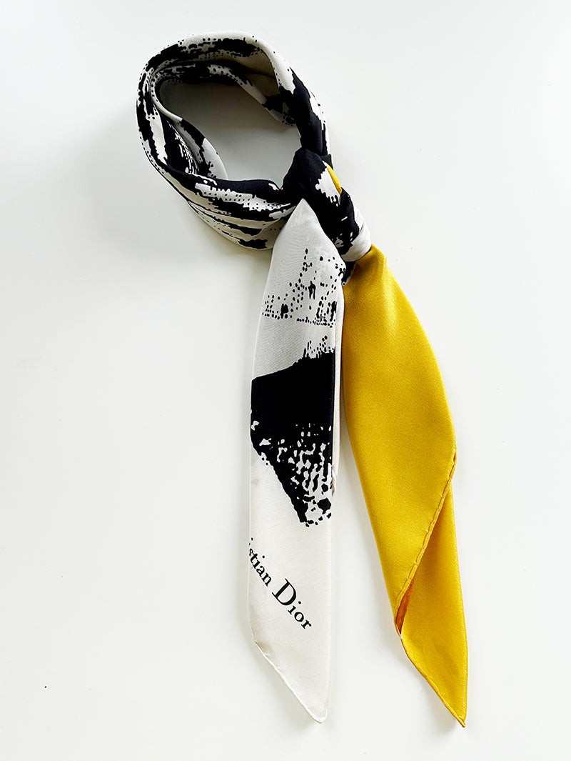 Zijden designer sjaal