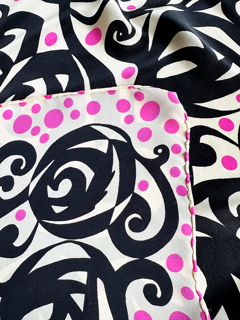 Zijden designer sjaal