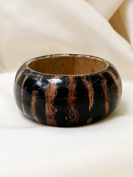 Brede bangle met zaden