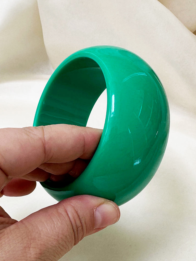 Hardgroene bangle